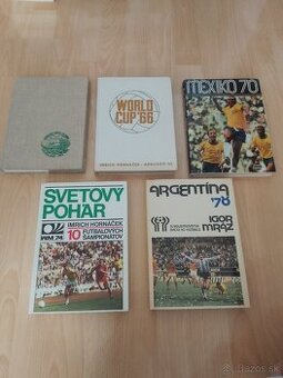 Predám knihy o futbale-MS