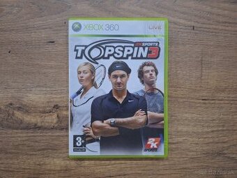Hra na XBOX 360 - Top Spin 3