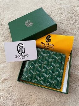 Goyard peňaženka zelená