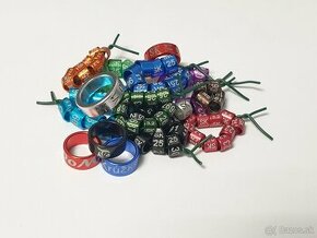 Krúžky 2026 papagáje, hydina, dravce. CITES krúžky