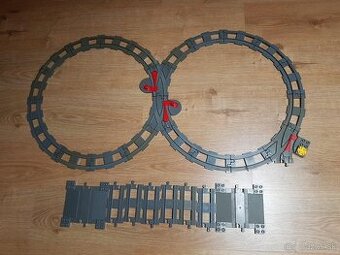 Lego duplo kolajnice, prechody vyhýbky