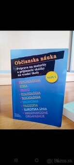 Občianska náuka- priprava na maturitu