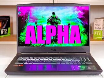 Herný notebook MSI ALPHA | 17,3" 144Hz | RX6600M 8GB | RYZE