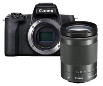 Canon EOS M50 Mark II + objektív Canon 18-150mm