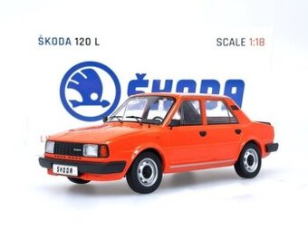 Model Škoda 120L (1983) - Červená 1:18 FOX18