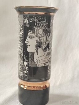 Váza Hollóháza Maďarsko - elegantní kousek