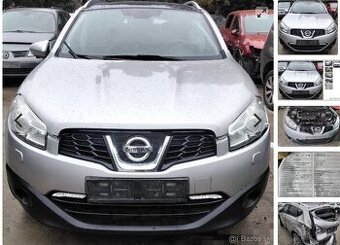 Nissan Qashqai 2.0 2013 predám MOTOR MR20, NÁRAZNÍK, KAPOTA,