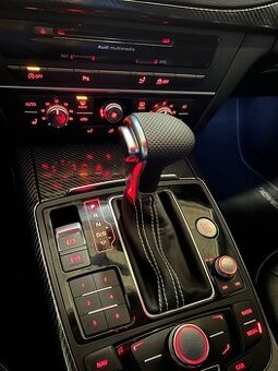 AUDI kozena perforovana paka radenia - volic automatu