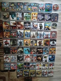 Predám hry na PS3 - 70 ks - PlayStation 3