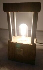 Handmade Dizajnova originalna stolna lampa - 1