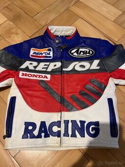 Detská Kožená Bunda - Honda Repsol