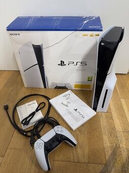 Sony Playstation 5 Slim s mechanikou 1Tb Dobrý stav + záruka