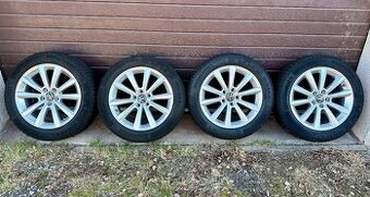 Originál alu kolesá volkswagen merano 5x112, nové pneu
