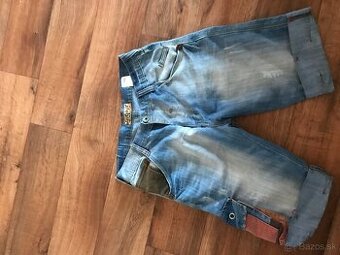DSQUARED2 pánske riflove capri nohavice L/XL