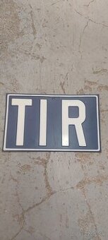 Predám tabuľku TIR