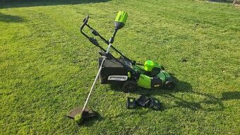 Kosačkový set Greenworks 60v