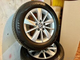 VW GOLF LYON 5X112 R15 6J ET43 + zimne pneu - 1