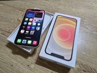 Iphone 12 biely v TOP stave bez znamok pouzivania vhodny aj