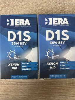 Predám 2 ks výbojky ERA D1S 35W Pk32d-2 4300K – NOVÉ