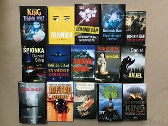 Stephen King, Daniel Silva, Dominik Dán, Dmitry Glukhovsky