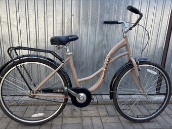 Retro bicykel Venetian 28” krémovej farby