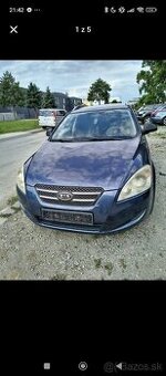 Rozpredám na náhradné diely Kia ceed kombi 2008