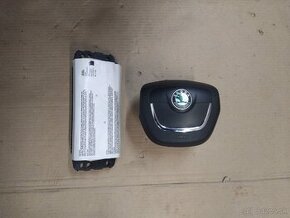 airbagy, pásy Octavia 2 facelift