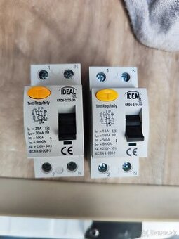 Prudovy chranic 25A a 16A