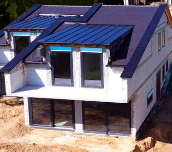 RODINNÝ DOM KOLIBA PRED DOKONČENÍM, možnosť zmeny dispozície