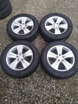 17" alu KIA SPORTAGE + letné pneu HANKOOK.