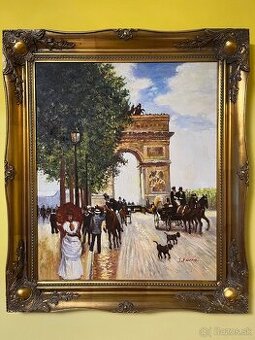 Predám elegantný obraz Paríža – Víťazný oblúK