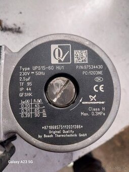 Obehové čerpadlo grunfos