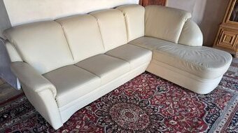 Kožená rohová sedačka, 5249