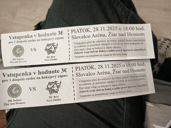 Vstupenky na Hokej