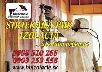 STRIEKANÁ PUR IZOLÁCIA – Celé Slovensko