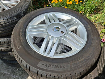 hlíníkové disky "RENAULT" 4x100 16" pneu 205/60 r16