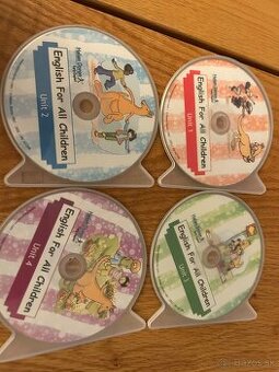 Darujem CD nosiče English for Children