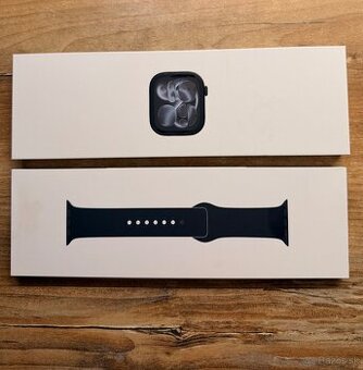 Hodinky apple watch 11/46 mm Jet Black Al Black SB M/L GPS