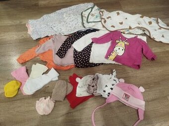 Oblečenie pre dievča veľkosť 50/56