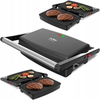 ELEKTRICKÝ GRIL SENDVIČOVAČ PANINI ROZKLADACÍ Solac Buona Pi