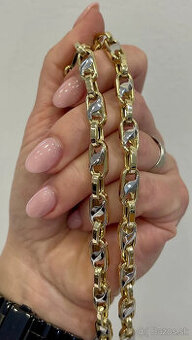 NOVÁ Skutočne krásna zlatá retiazka - Korai