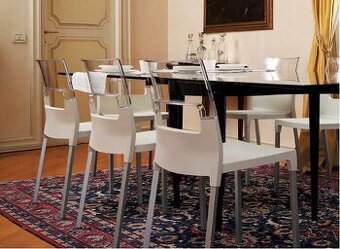 Plastova dizajnova stolicka talianskej zn. Scab sada 4-6ks