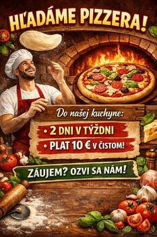 Pizzer/ka, streetfood kuchár