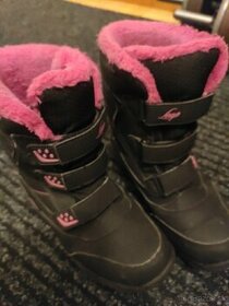 Zimná dievčenská obuv