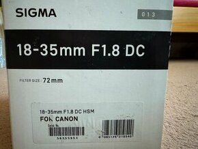 SIGMA 35mm F1.4 DG ✅ Nový