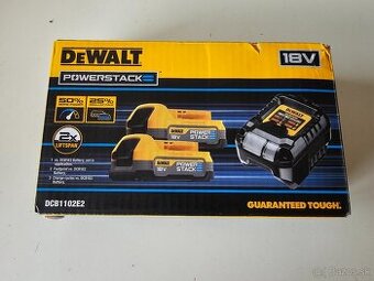 DeWALT DCB1102E2 Štartovacia sada PowerStack 2x 1,7ah bateri