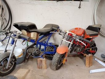 Predám 2xminibike treba sa im povenovať