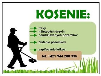 KOSENIE POZEMKOV