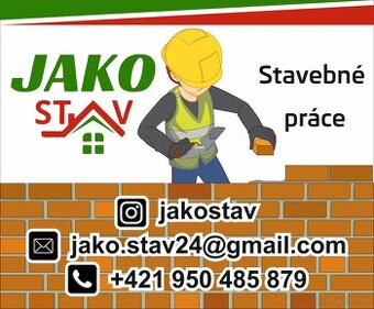 Ponúkame stavebné práce