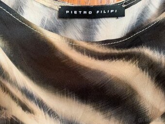 Hodvábny top Pietro Filipi
